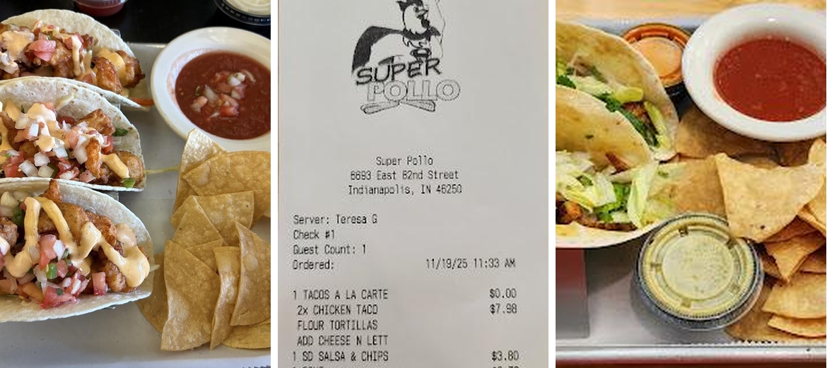 Super Pollo Restaurant Menu